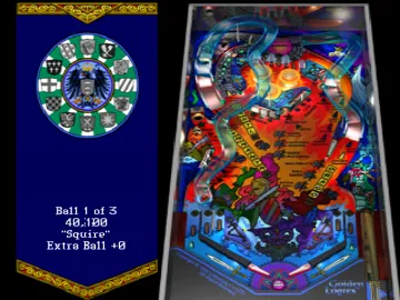 SuperLite 1500 Series - Pinball - Golden Logres (JP) screen shot game playing